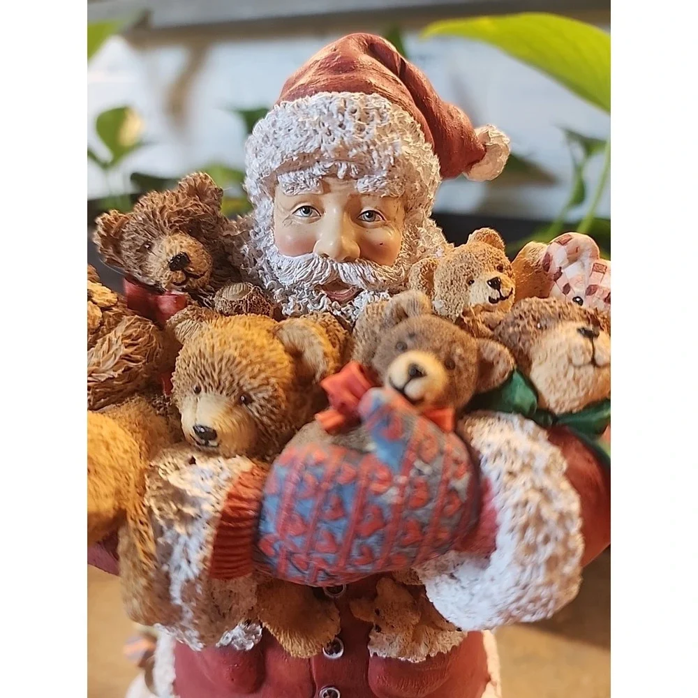 Sherri Buck Baldwin Bountiful Bears II First Edition 1998 # 8 Santa Figurine